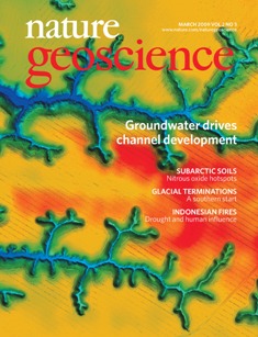 Nature Geoscience - Cover